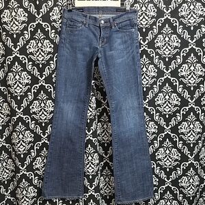 DENIM VINTAGE COH CITIZENS OF HUMANITY WIDE LEG JEANS SIZE 27 FLARE 90s